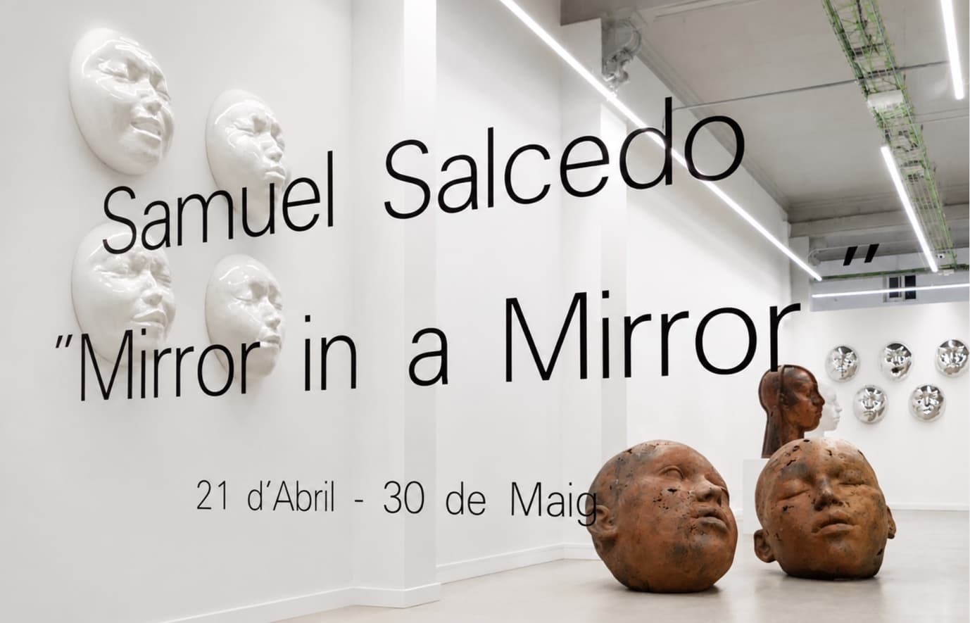 Samuel Salcedo, "Espejo en un espejo" — exposición en galería, 21 de abril – 30 de mayo